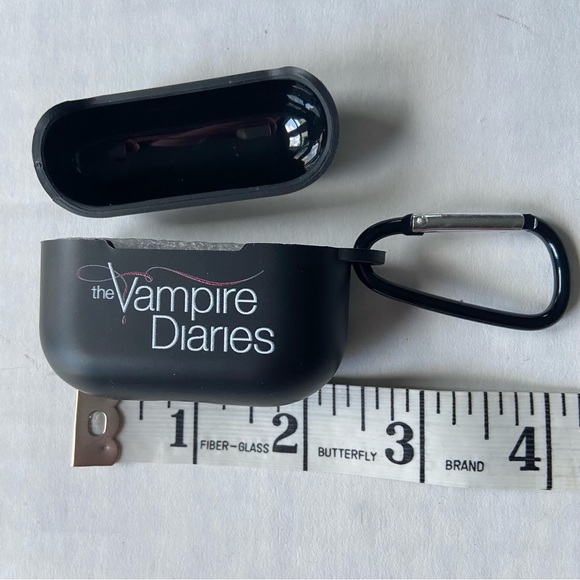 The Vampire Diaries AirPods Pro Case Silicone Case Black White Protective Case - Picture 9 of 9